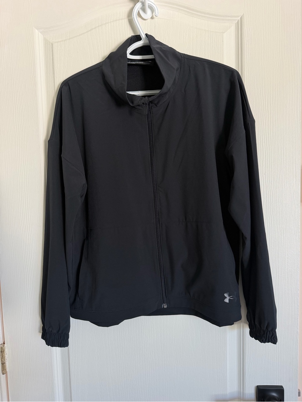 Under Armour Women's Black Full-Zip Training Jacket